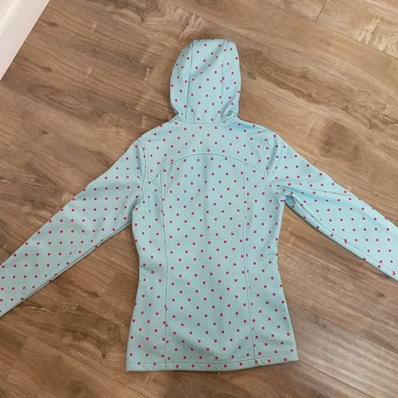 ❄️3/$25 BURTON Blue and Red Zip-Up Hoodie Jacket - Picture 5 of 12